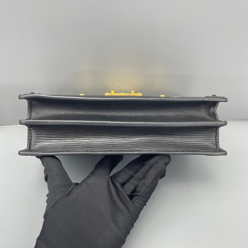 Louis Vuitton Trunk Clutch Epi Black