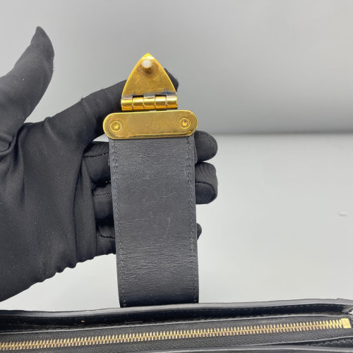 Louis Vuitton Trunk Clutch Epi Black