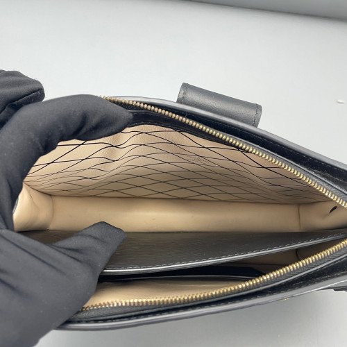 Louis Vuitton Trunk Clutch Epi Black