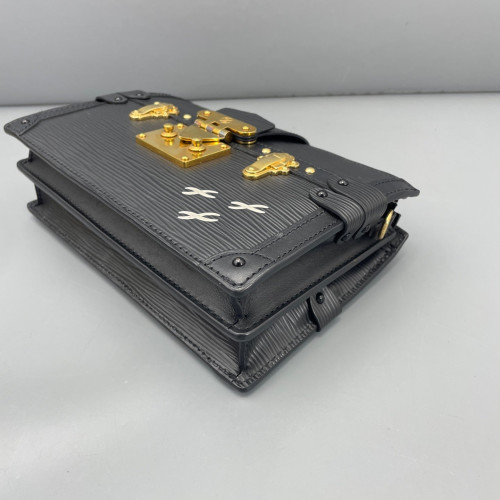 Louis Vuitton Trunk Clutch Epi Black
