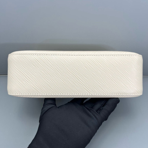 Louis Vuitton Marelle Handbag Epi Beige Mystic White Louis Vuitton Marelle Handbag Epi Beige Mystic White