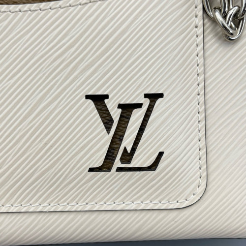Louis Vuitton Marelle Handbag Epi Beige Mystic White Louis Vuitton Marelle Handbag Epi Beige Mystic White