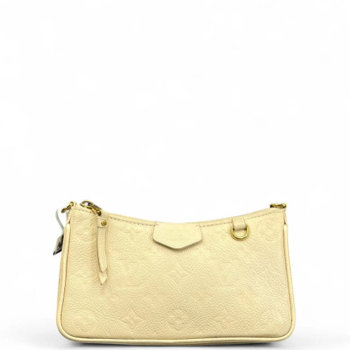 Louis Vuitton Easy Pouch On Strap Monogram Empreinte White