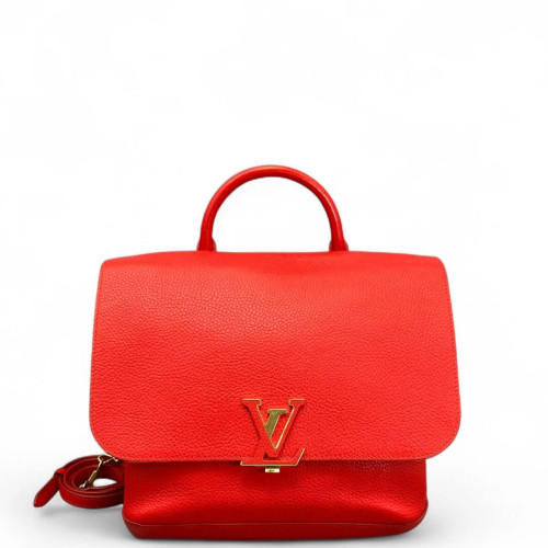 Louis Vuitton Volta Two-Way Bag Calfskin Red