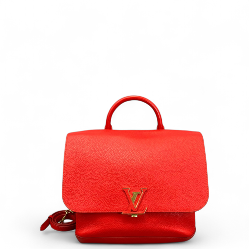 Louis Vuitton Volta Two-Way Bag Calfskin Red