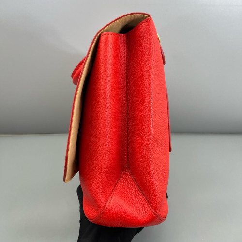 Louis Vuitton Volta Two-Way Bag Calfskin Red