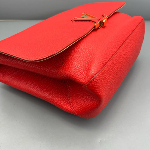 Louis Vuitton Volta Two-Way Bag Calfskin Red