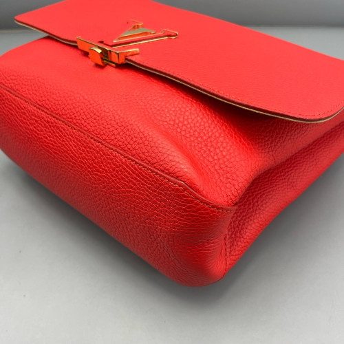 Louis Vuitton Volta Two-Way Bag Calfskin Red