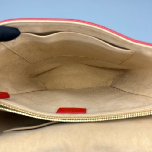 Louis Vuitton Volta Two-Way Bag Calfskin Red