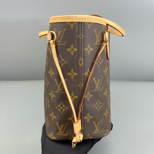Louis Vuitton Neverfull PM Monogram Brown Blue Orange