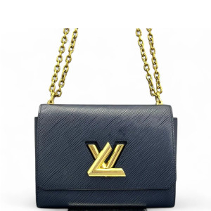 Louis Vuitton Twist MM Epi Blue Louis Vuitton Twist MM Epi Blue