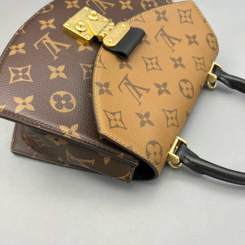 Louis Vuitton Tilsitt Reverse Monogram Brown Black Louis Vuitton Tilsitt Reverse Monogram Brown Black