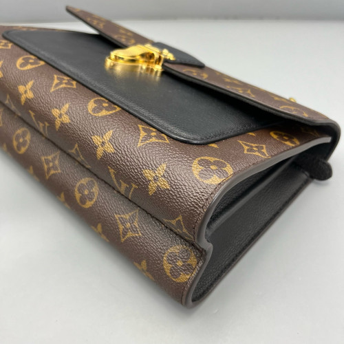 Louis Vuitton Victoire Monogram Brown Black Louis Vuitton Victoire Monogram Brown Black
