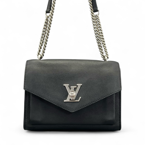 Louis Vuitton Mylockme Chain Bag BB Calfskin Black