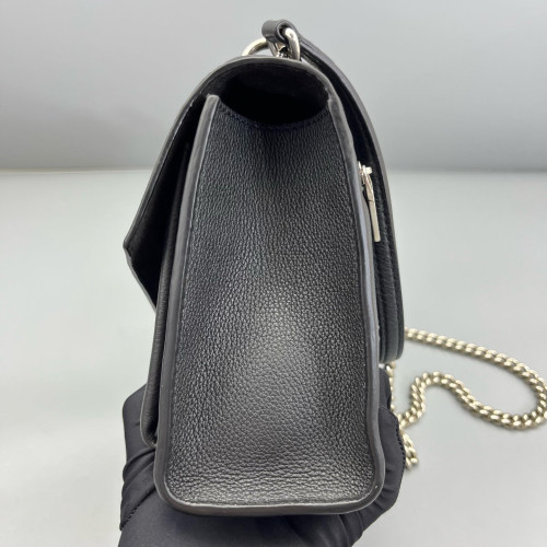 Louis Vuitton Mylockme Chain Bag BB Calfskin Black