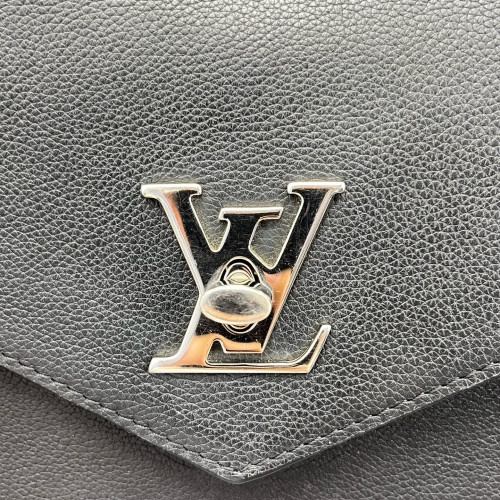 Louis Vuitton Mylockme Chain Bag BB Calfskin Black