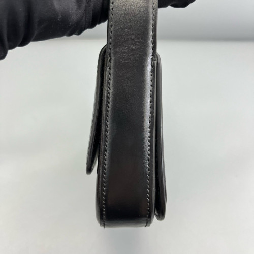 Balenciaga Shoulder Bag Calfskin Black