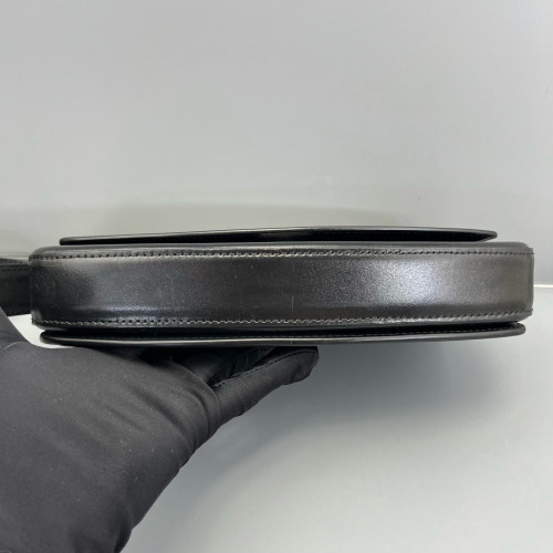 Balenciaga Shoulder Bag Calfskin Black