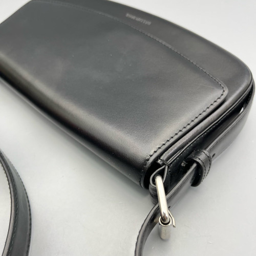Balenciaga Shoulder Bag Calfskin Black