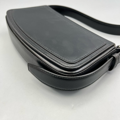 Balenciaga Shoulder Bag Calfskin Black