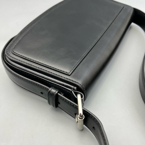 Balenciaga Shoulder Bag Calfskin Black