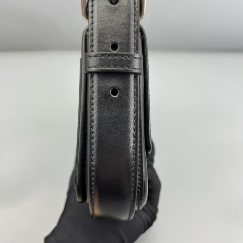 Balenciaga Shoulder Bag Calfskin Black