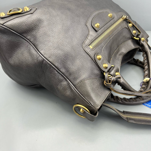 Balenciaga Velo Calfskin Grey