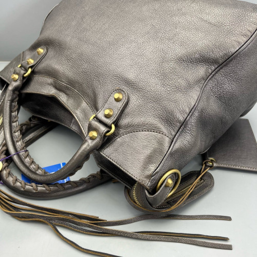 Balenciaga Velo Calfskin Grey