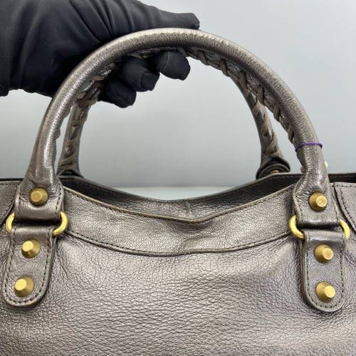 Balenciaga Velo Calfskin Grey