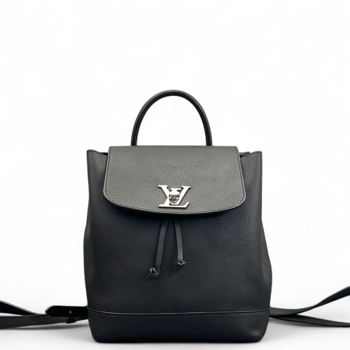 Louis Vuitton Lockme Backpack PM Calfskin Black