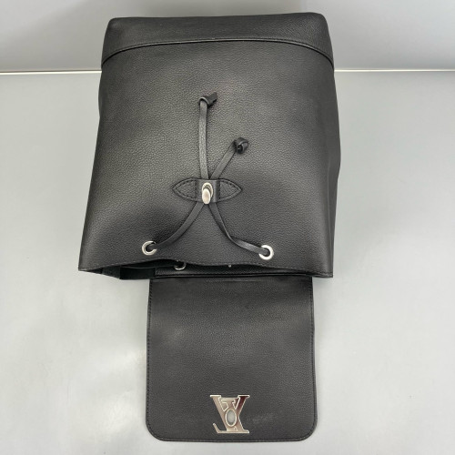 Louis Vuitton Lockme Backpack PM Calfskin Black