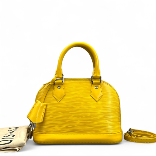 Louis Vuitton Alma BB Epi Yellow