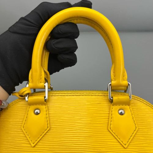 Louis Vuitton Alma BB Epi Yellow