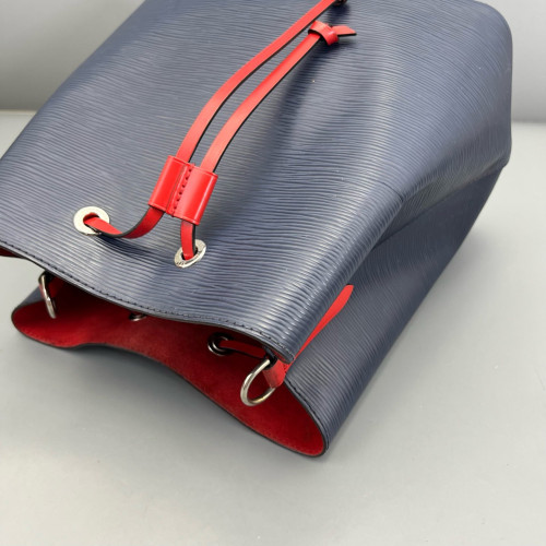 Louis Vuitton Neonoe MM Epi Blue Red