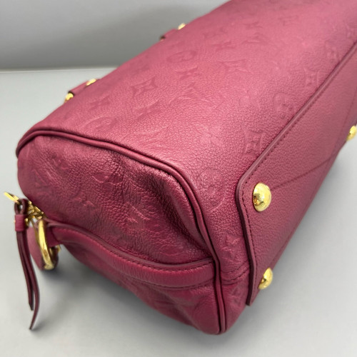 Louis Vuitton Speedy Bandouliere 25 Monogram Empreinte Azalea