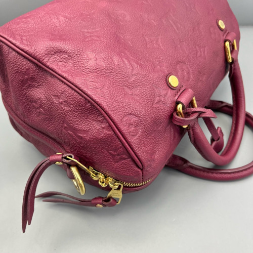 Louis Vuitton Speedy Bandouliere 25 Monogram Empreinte Azalea