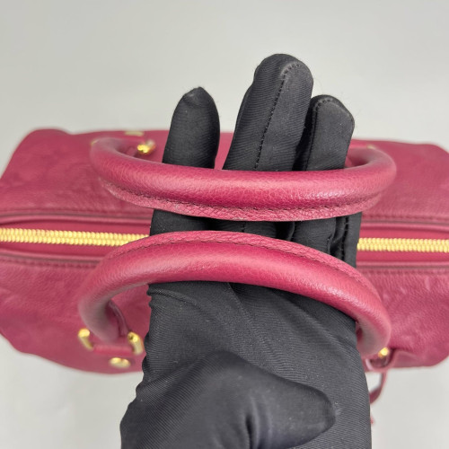 Louis Vuitton Speedy Bandouliere 25 Monogram Empreinte Azalea