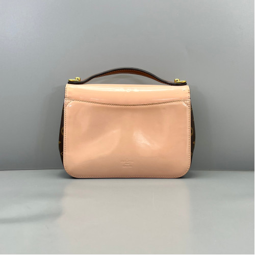 Louis Vuitton Cherrywood BB Vernis Monogram Light Pink Brown