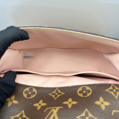 Louis Vuitton Cherrywood BB Vernis Monogram Light Pink Brown