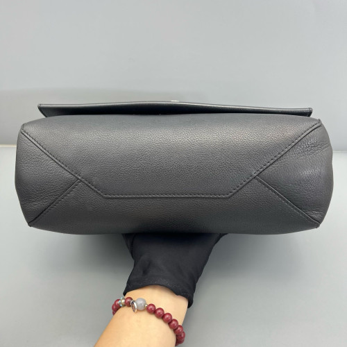 Louis Vuitton Lockme II Top Handle Calfskin Black