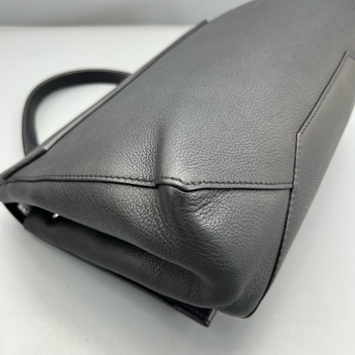 Louis Vuitton Lockme II Top Handle Calfskin Black