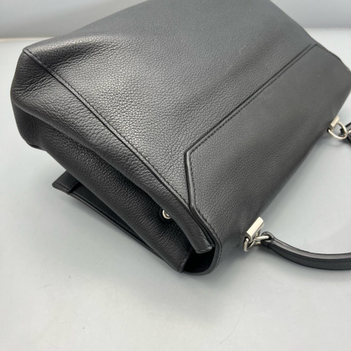 Louis Vuitton Lockme II Top Handle Calfskin Black