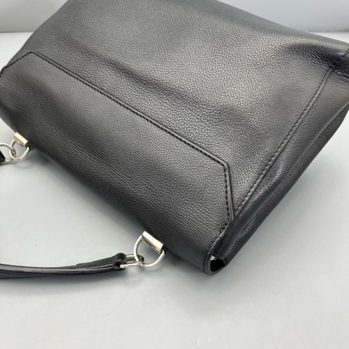 Louis Vuitton Lockme II Top Handle Calfskin Black