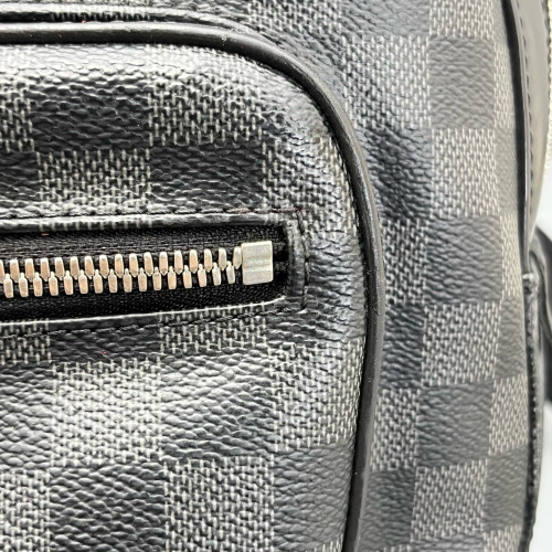Louis Vuitton Josh Backpack Damier Graphite Black Grey
