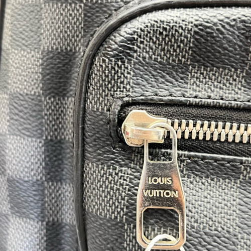 Louis Vuitton Josh Backpack Damier Graphite Black Grey