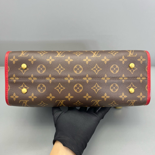 Louis Vuitton Popincourt MM Monogram Brown