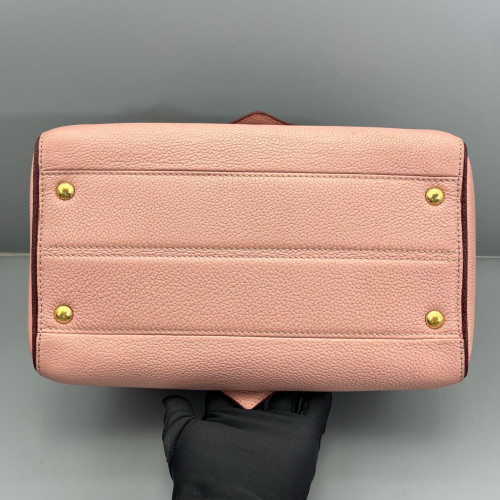 Louis Vuitton Double V Bag Monogram Calfskin Pink