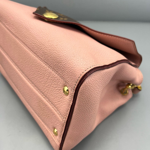 Louis Vuitton Double V Bag Monogram Calfskin Pink