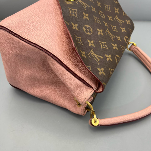 Louis Vuitton Double V Bag Monogram Calfskin Pink