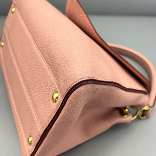 Louis Vuitton Double V Bag Monogram Calfskin Pink